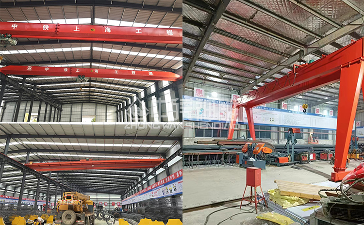 神雕鋼筋加工廠行吊案例實(shí)拍